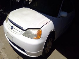 2001 HONDA CIVIC, WHITE, EX MODEL, 1.7L VTEC,  A26293